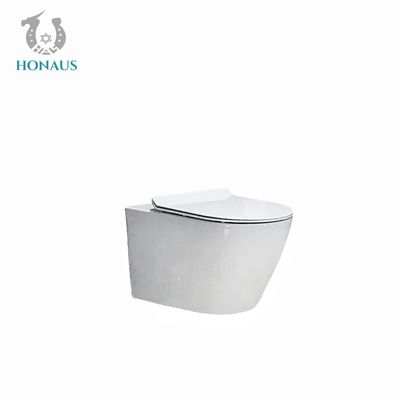 Exquisite Dual Flush Wall Hung Commode Hotel Concealed Cistern WC No Stains