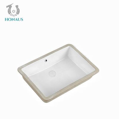CE 500mm Inset Basin Below Counter Wash Basin Embedded In Square Balcony Stone